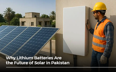 Why Lithium Batteries Are the Future of Solar in Pakistan
