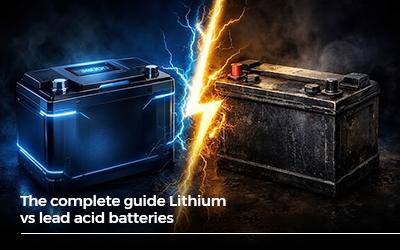 The Complete Guide Lithium vs Lead Acid Batteries