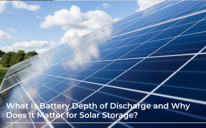 What Is Battery Depth of Discharge and Why Does It Matter for Solar Storage?
