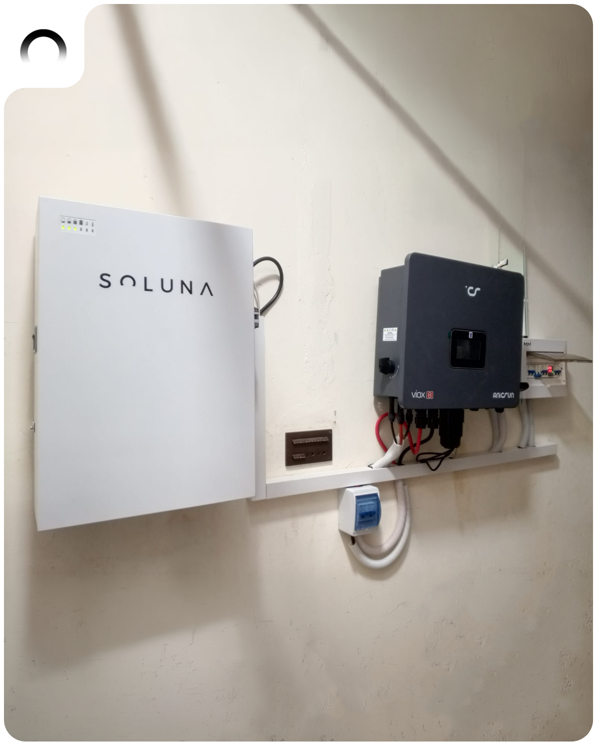 Soluna IP20 Lyra 5k x Anicsun Viox Inverter