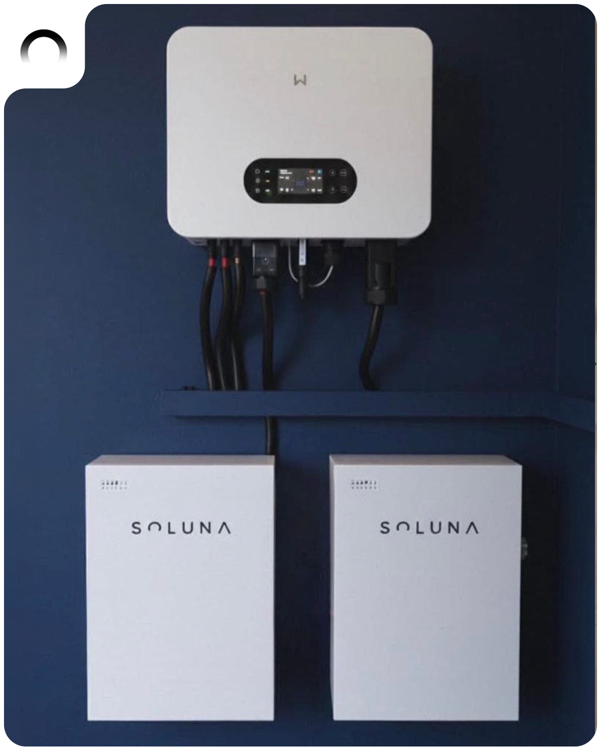Soluna IP20 Lyra 5k x 2 paired with Goodwe ES Uniq Inverter