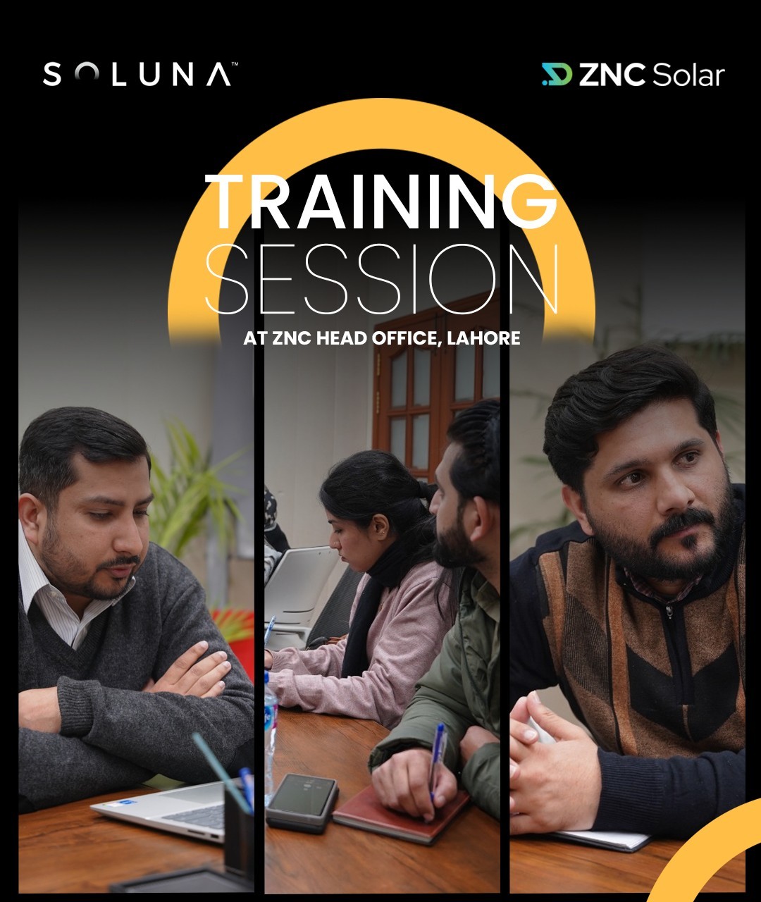 Soluna Battery Training at ZNC Head Office